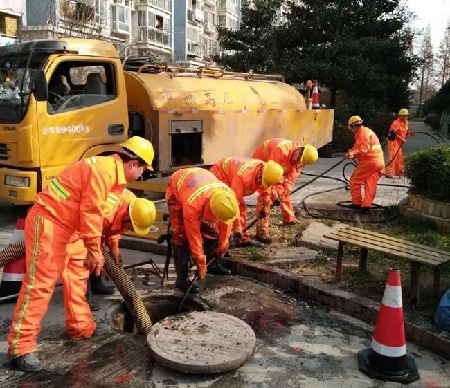 鄂城市政管道清淤