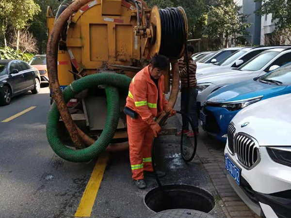 鄂城排污管道清淤